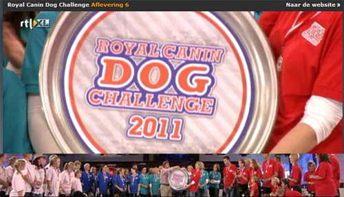 Dienblad Etnasjer van Nour Lifestyle bij de Royal Canin Dog Challenge van RTL4