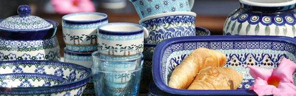 Impressie van Bunzlau Castle servies