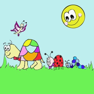 schilderij voor baby en kinderkamer