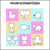 kinderschilderijtjes