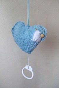 Blauw hartediefje