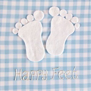 Happy Feet blauw