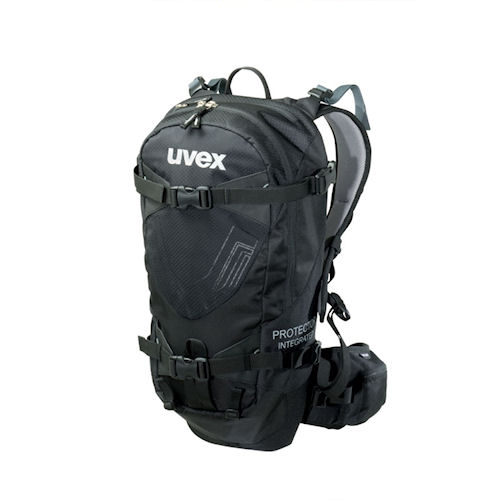 Uvex rugzak incl. rugbeschermer