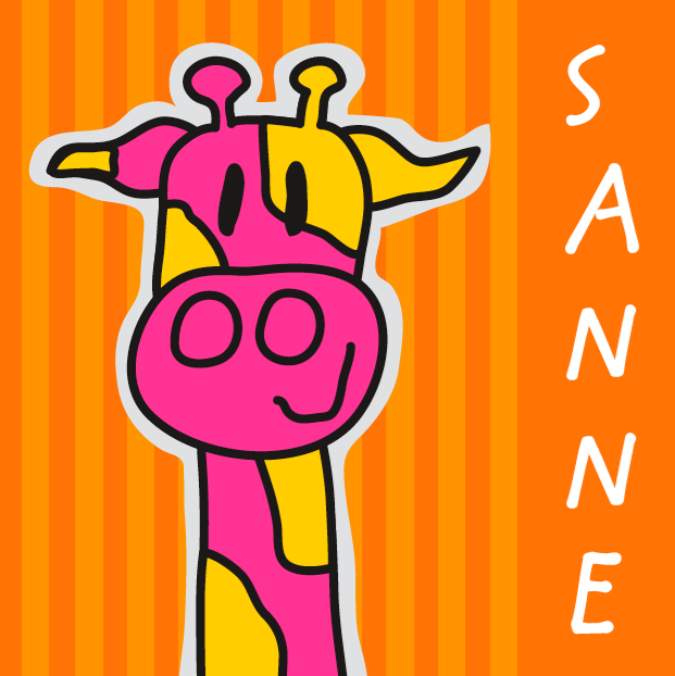 geboortekaartje giraf sanne