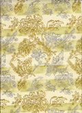 Papier chique roomwit/goud/zilver