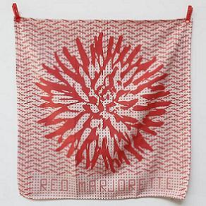 Theedoek rood*