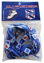 Voorbeeld verpakking veters met logo Voorbeeld verpakking veters met logo