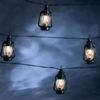 Kerstverlichting LED lichtsnoer groene lantaarns