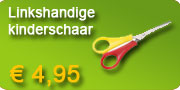 kinderschaar linkshandig