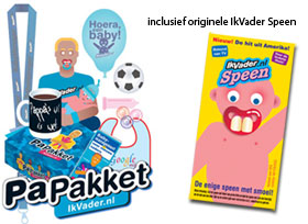 PaPakket met ikvader billy bob speen