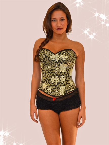 Victorian  lace Bustier.