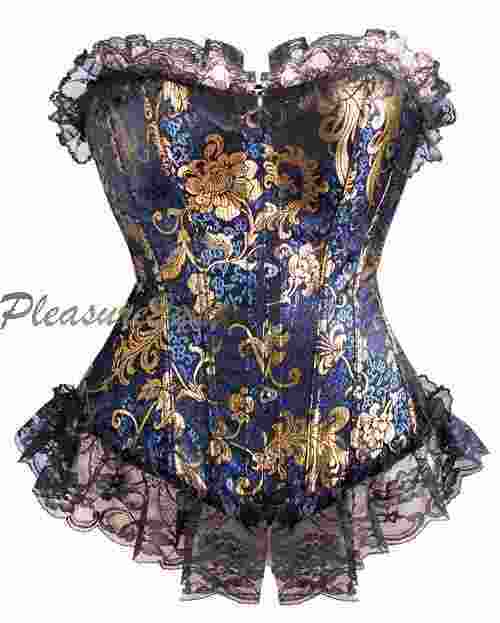 Victorian  lace Bustier.