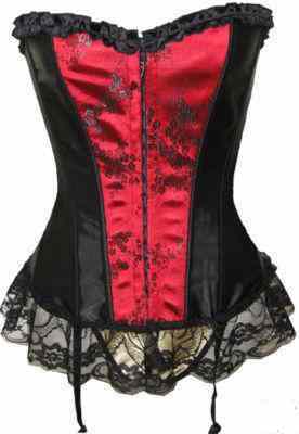 Brocade lace Bustier.