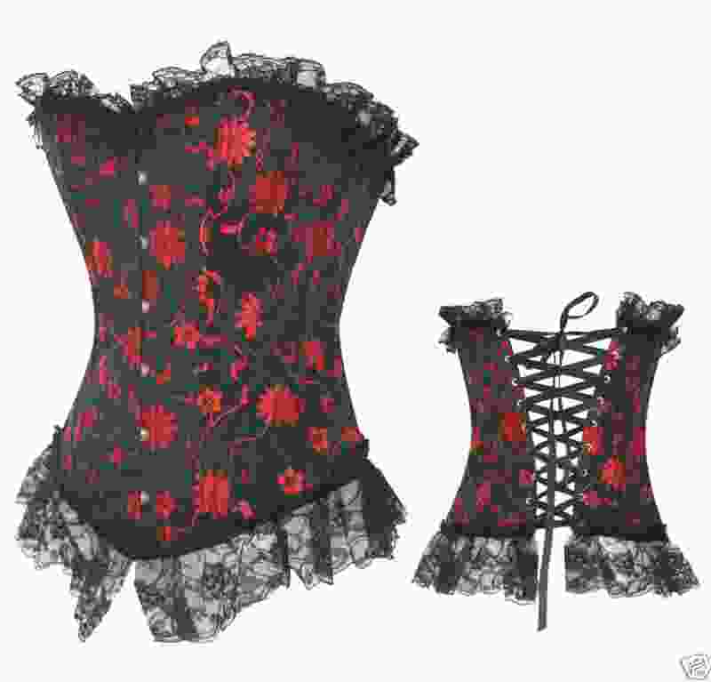 Victorian  lace Bustier.