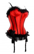 Brocade lace Bustier.