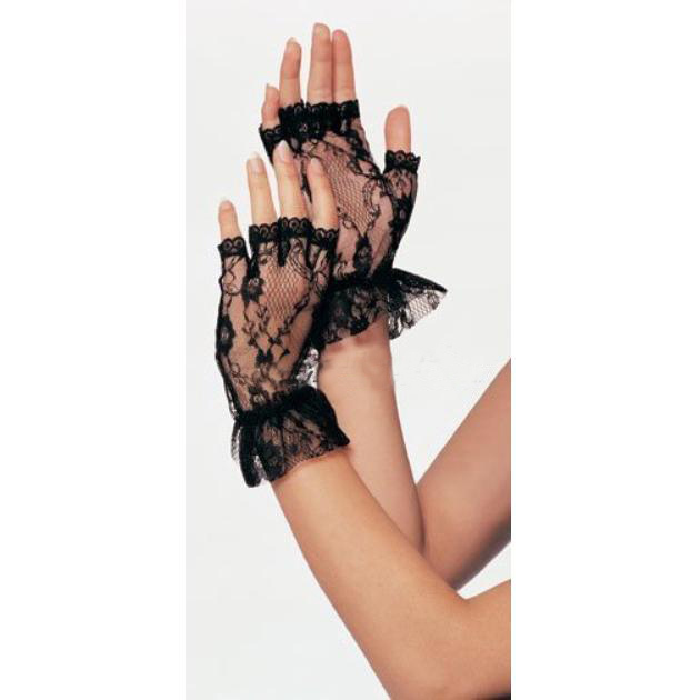 Short wedding gloves