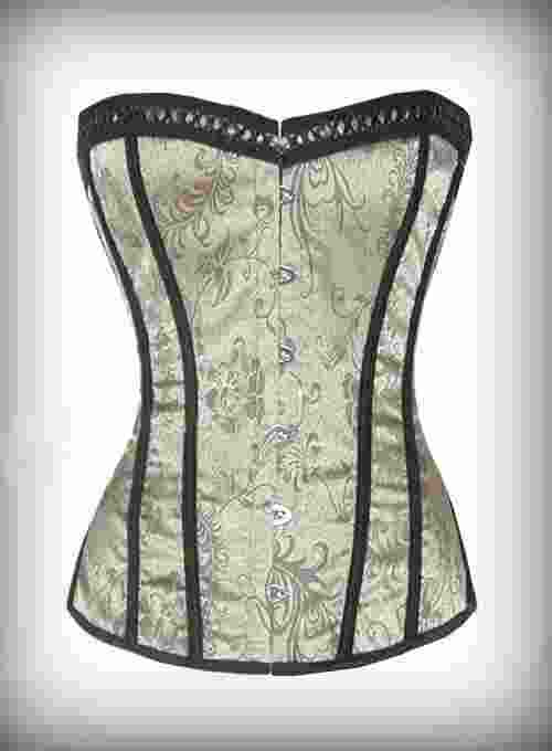 Brocade Bustier.