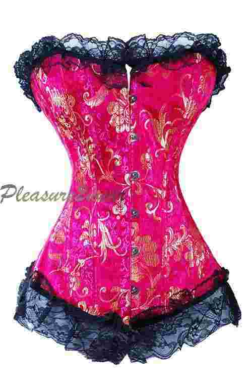 Victorian  lace Bustier.