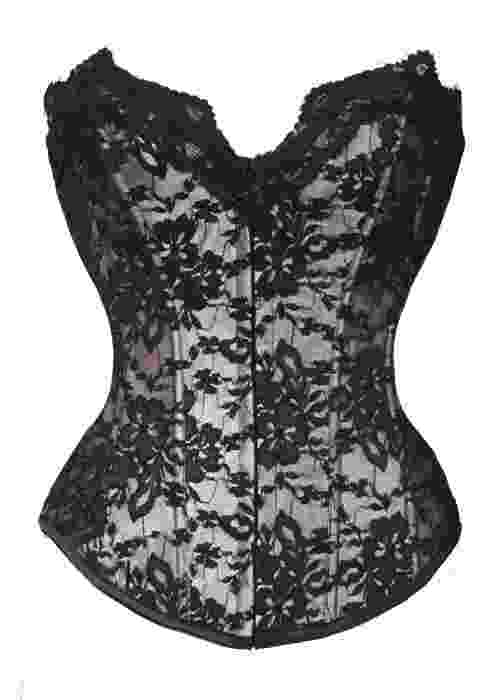 Brocade lace Bustier.