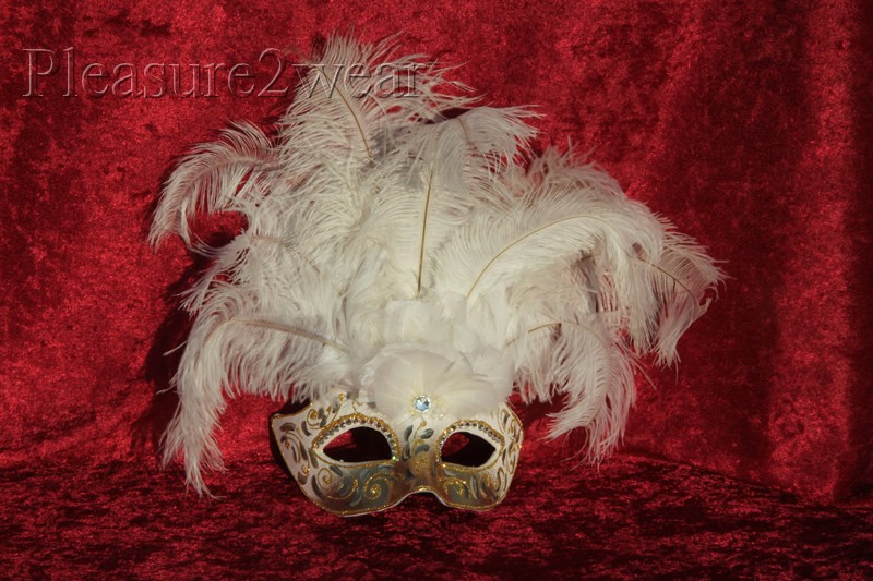Colombina feather mask
