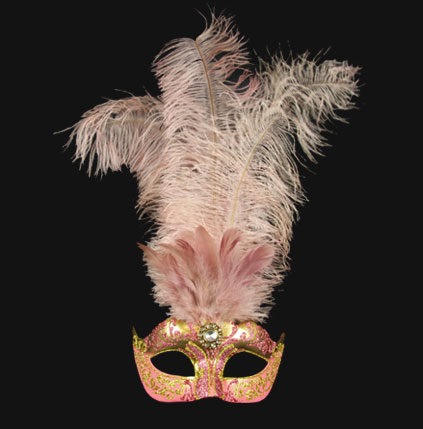 Colombina feather mask