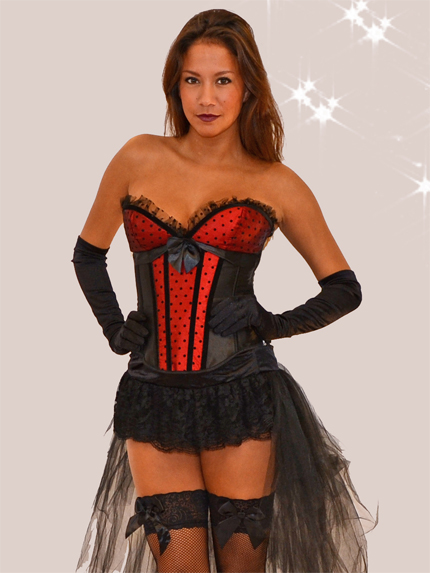Victorian  lace Bustier.