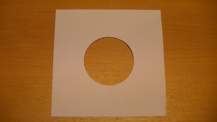 Wit Papieren Hoezen voor vinylsingles (High Quality)