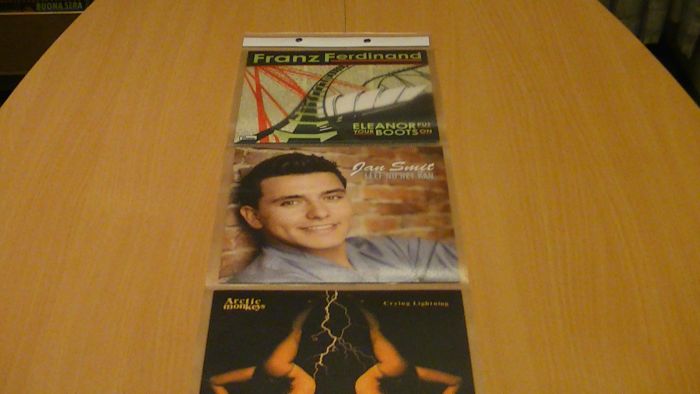 Vinylsingle Hangdisplay