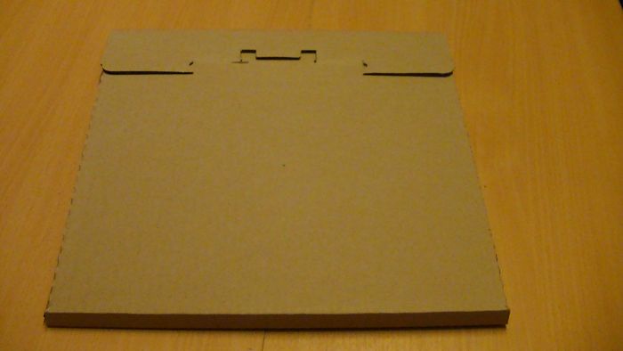 Verzendkarton voor 12" LP's (1 tot 3 LP's)