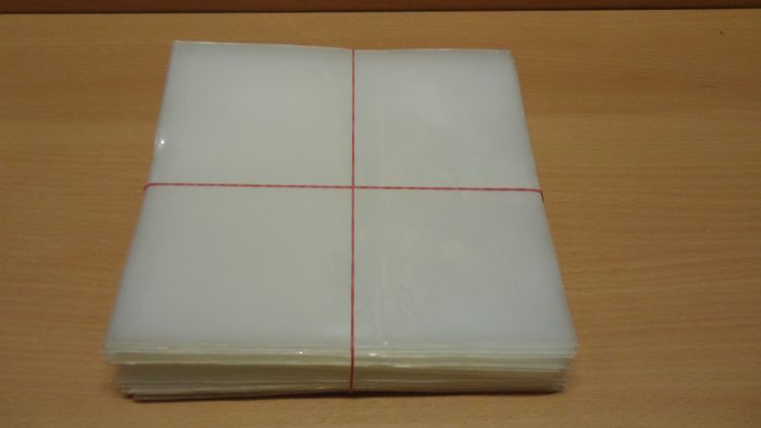 Zacht Plastic Beschermhoezen voor vinylsingles (7", extra dik)