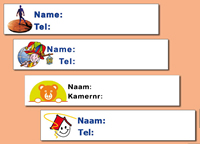 Bedrukte labels
