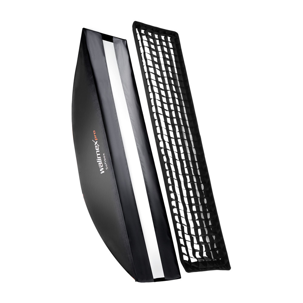walimex pro Softbox Striplight PLUS OL 30x120cm voor diverse merken
