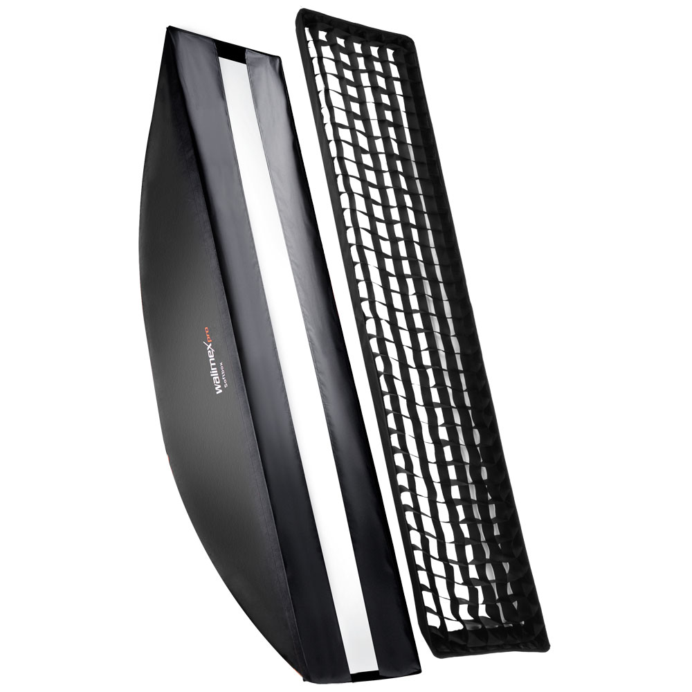 walimex pro Softbox Striplight PLUS OL 60x200cm voor diverse merken