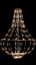 Kerstverlichting kroonluchter