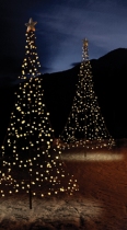 Fairybell vlaggenmast kerstverlichting kerstboom=