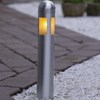 AMALFI 7620 SET 3 STUKS RVS LAMPPAALTJES