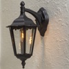 FIRENZE WANDLAMP HANGEND ZWART