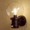 NEMI LAMP ZWART BEWEGINGSMELDER