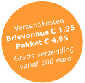 verzendkosten verzendkosten