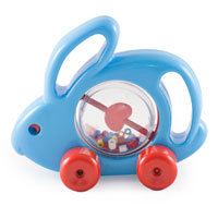 Konijn rammelaar Jean baby speelgoed vintage