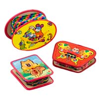 Papieren accordeon, trekzak, retro