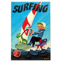 surfing, spel, vintage, retro, spelen, nostalgie, ouderwets, gezelsschapsspel, familie, 6 jaar, kind, Papita