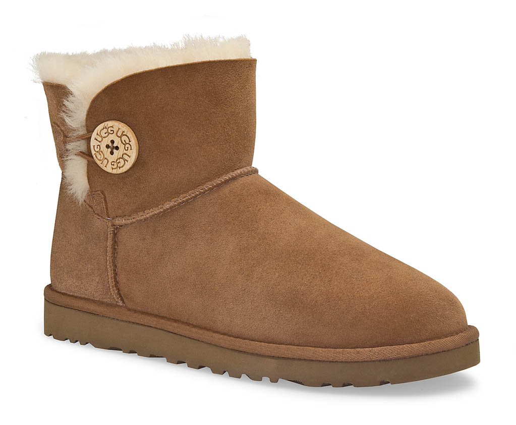 De nieuwe bailey button mini in chestnut.