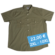 DaGio 11205 Camiseta verde 2xl 10xl - www.misterbig.es