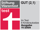 Monterey autostoel als beste getest door ADAC Monterey autostoel als beste getest door ADAC
