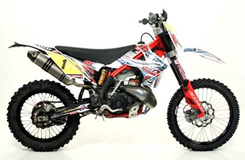 Arrow All-Road-2T Silencer Titanium Fantic TZ250 / 350 ES 2010-2011