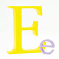 Letter E