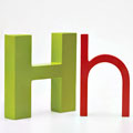 Letter H