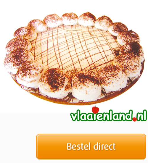 Tiramisu vlaai