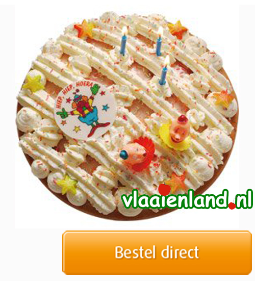 Kinder verjaardag vlaai